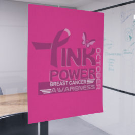 Poster Design de Consciência do Cancer de Power-Breast ro