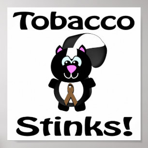 Póster Design de Consciencialização do Cigarro