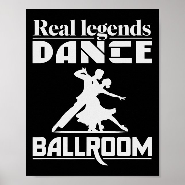 Poster Design De dança Funny Ballroom Para Dançarino De S (Frente)