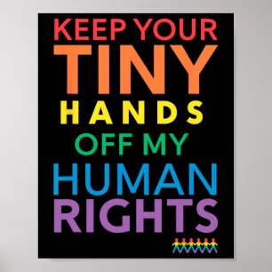 Poster Design de Direitos Humanos resiste a anti-trump Lg