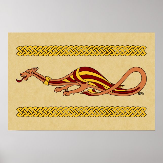 Poster Design de Dragão Medieval 2015 (Frente)