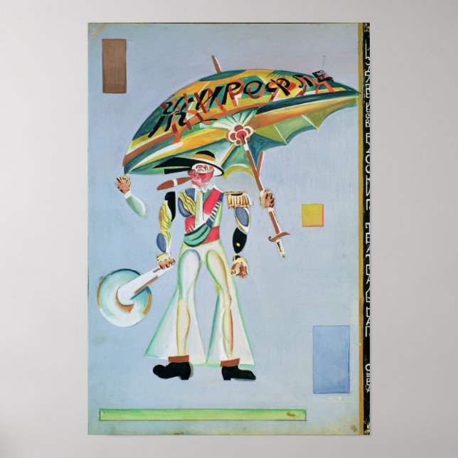 Poster Design de fantasia para a operetta (Frente)