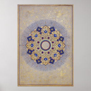 Poster Design de Flor de Mandala
