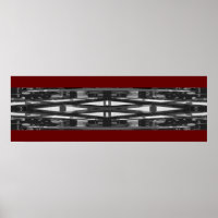 Design de Fotografia abstrato; 12x36"