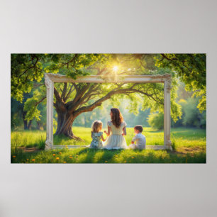 Poster Design de Frame Tv