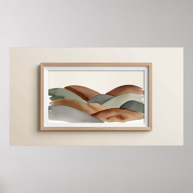 Poster Design de Frame Tv (Frente)