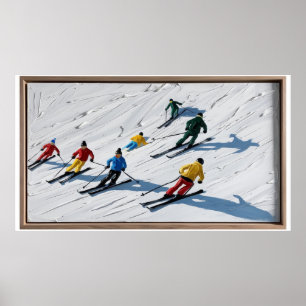 Poster Design de Frame Tv
