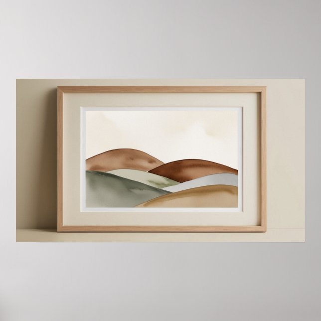 Poster Design de Frame Tv (Frente)