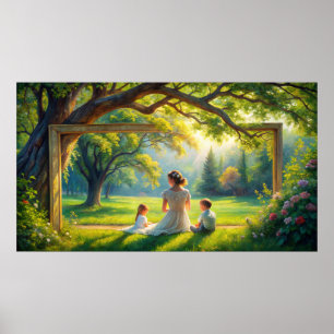 Poster Design de Frame Tv