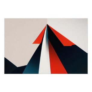 Póster Design de gráfico mínimo