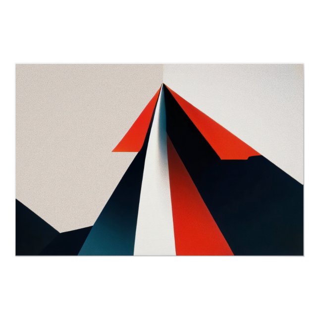 Póster Design de gráfico mínimo (Frente)