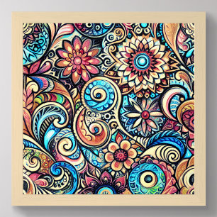Poster Design de Intrato Boêmico de Desenho Pastel