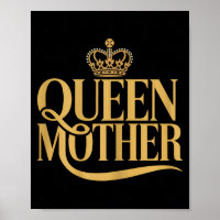 design de mãe rainha elegante para mulheres