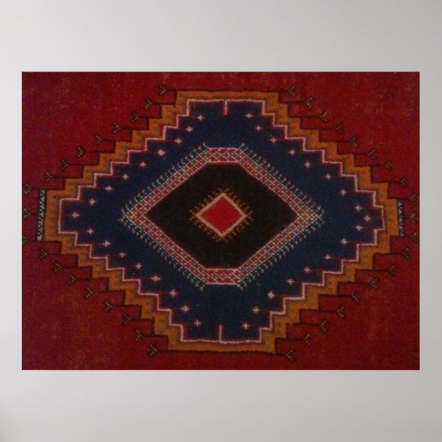 Póster design de maroon indiano (Frente)