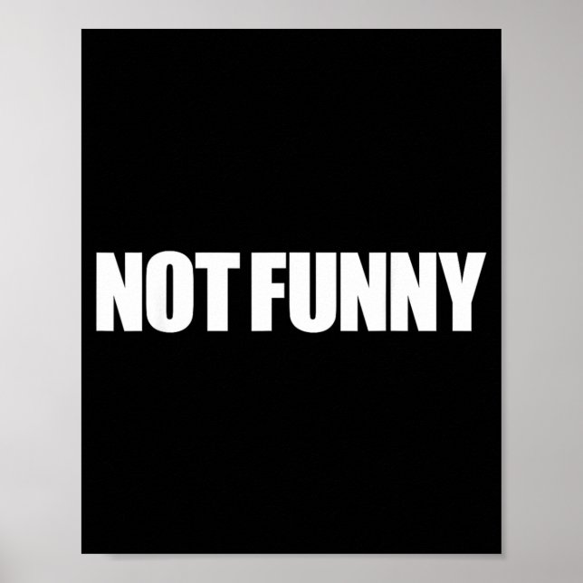 Poster Design de Meme de Citação de Humor Sarcástico Não  (Frente)