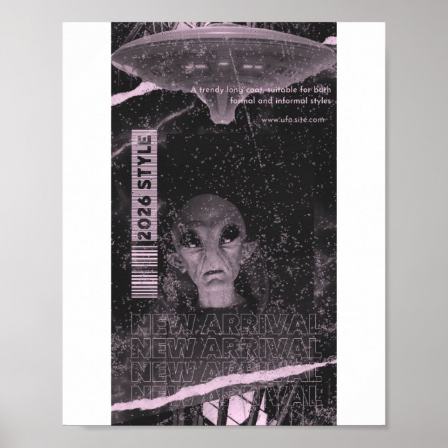 Poster Design de OVNI (Frente)