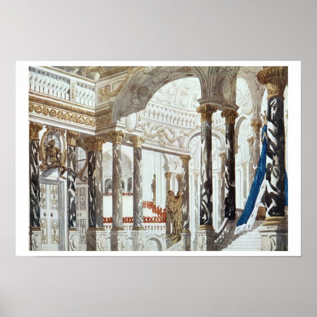 Poster Design de paisagem para o batismo, de Sleeping Bea (Frente)