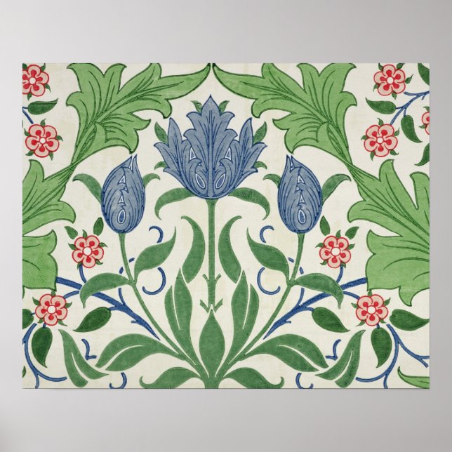 Póster Design de papel de parede (Frente)