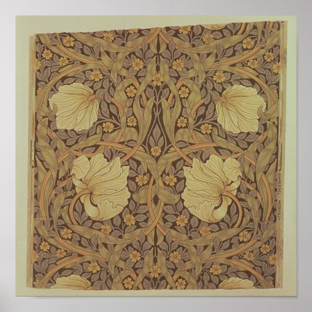 Póster design de papel de parede 'Pimpernel', 1876 (Frente)