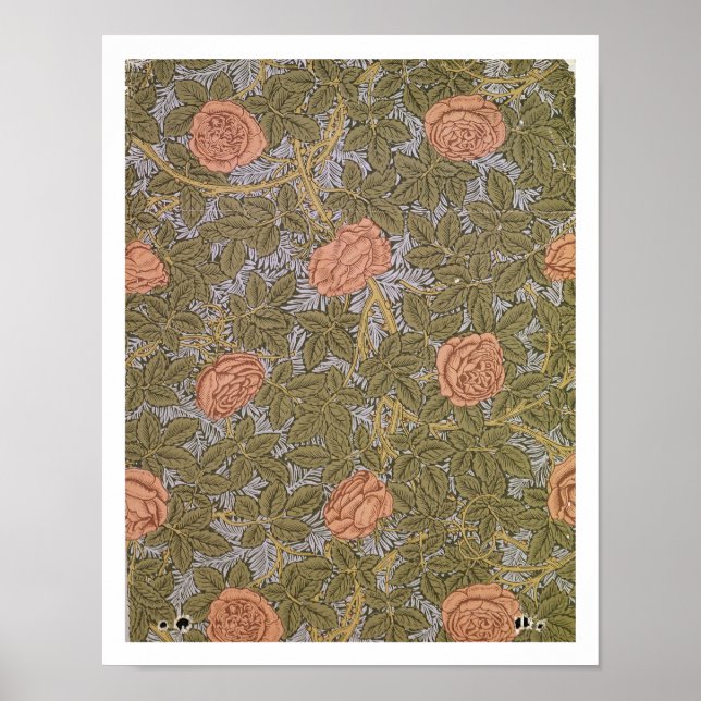 Póster design de papel de parede 'Rosa - 93' (Frente)