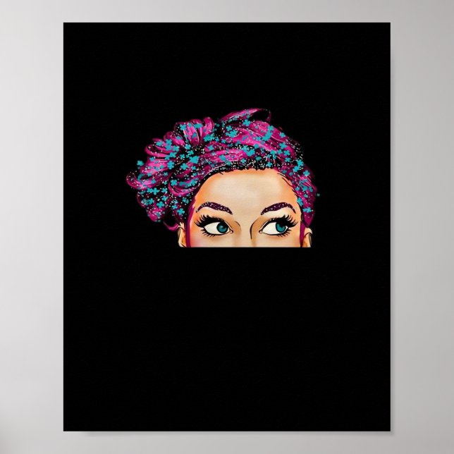 Poster Design de Peekaboo Halloween (Frente)