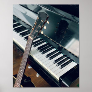 Poster Design de Piano bonito