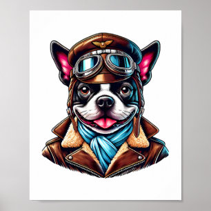 Poster Design de Piloto de Bostie