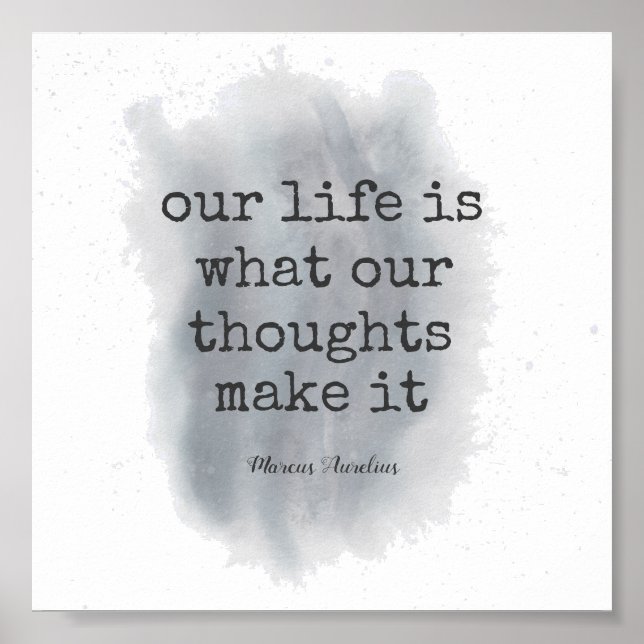 Poster design de pintura literária motivadora (Frente)