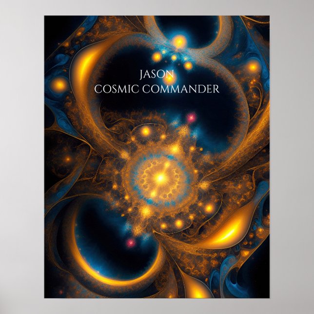 POSTER DESIGN DE PORTAL COSMIC (Frente)