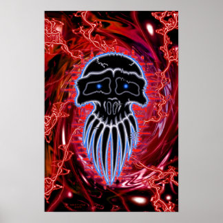 Poster Design de Pulso Vermelho