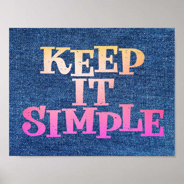 Poster Design de Recuperação Simples (Frente)