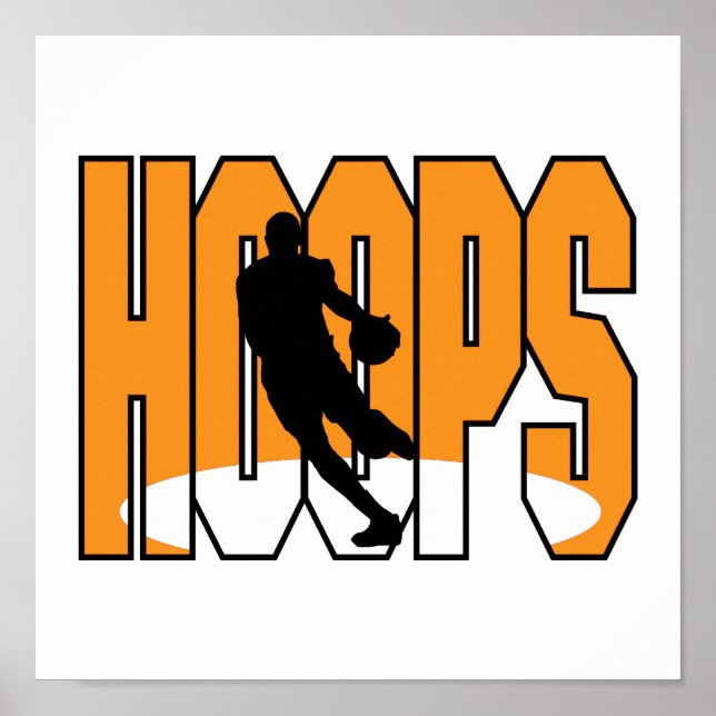 Poster design de salões de basquetebol (Frente)