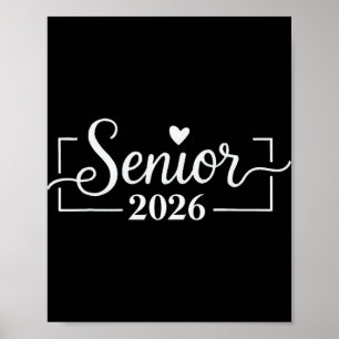 Poster Design de volta às aulas de formatura Senior 2026