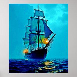 Poster Design de Voz no Mar de Alta Porte