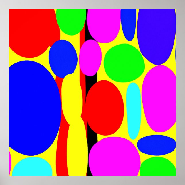 Poster Design dinâmico colorido (Frente)