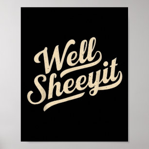 Poster Design Divertido Bem Sheeyit _1