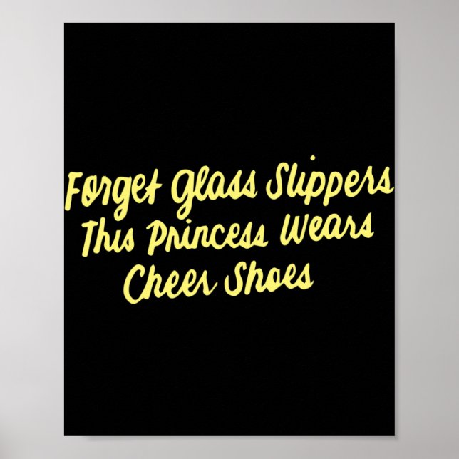 Poster Design Divertido de Cheerleader para Meninas e Mul (Frente)