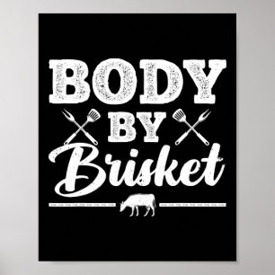 Poster Design Divertido De Churrasco Para Homens Mulheres