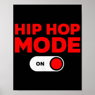 Poster Design Divertido de Hip Hop Para Homens Mulheres 9