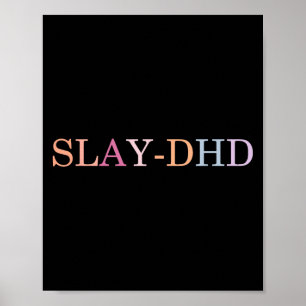 Poster Design Divertido Slay-dhd