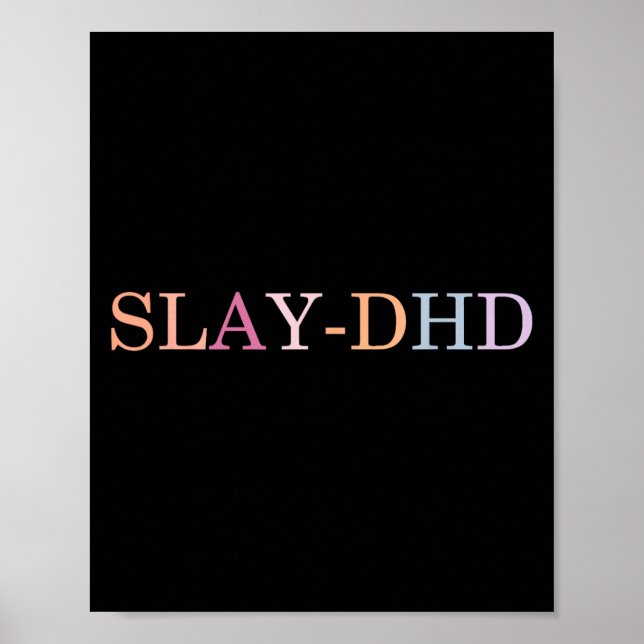 Poster Design Divertido Slay-dhd (Frente)
