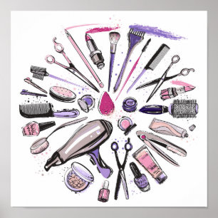 Poster Design do círculo da composição