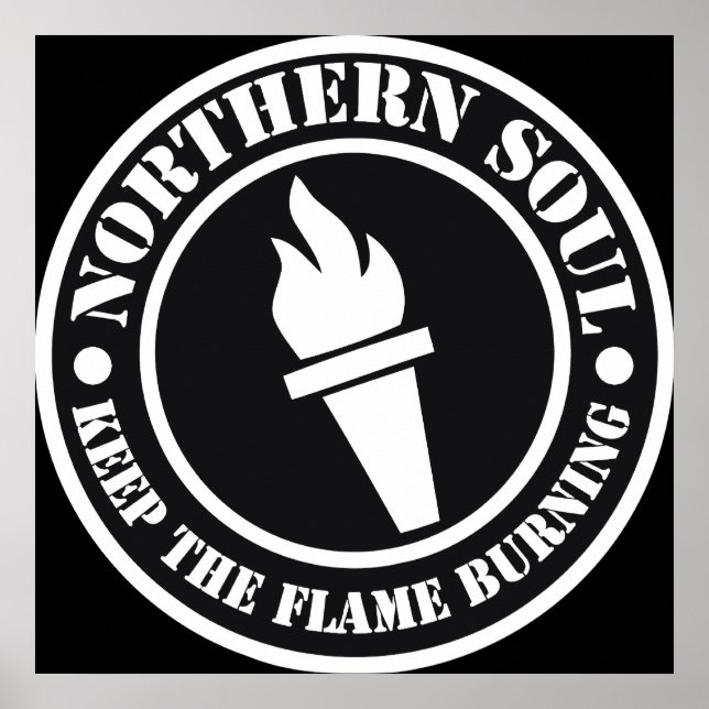 Poster Design do estilo Alma do Norte retrô (Frente)