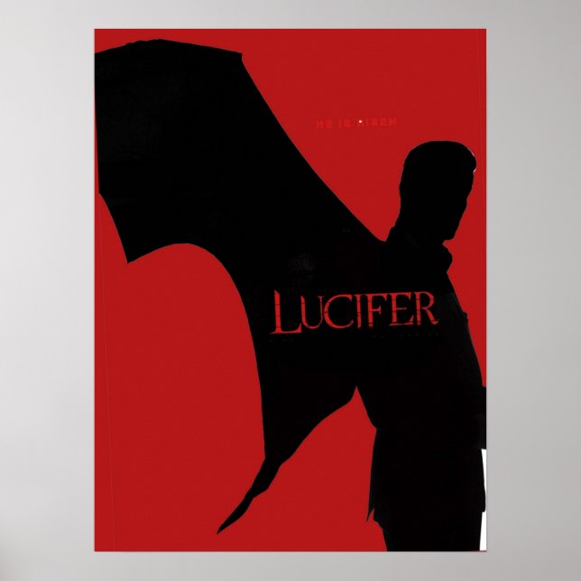 Poster Design do Lúcifer Tv (Frente)