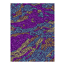 Design do padrão retrorreflector de Neon psicodéli