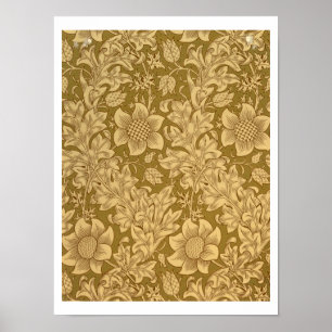 Póster Design do papel de parede do "Fritillary", 1885