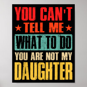 Poster Design engraçado de pai para homens Pai Papai de