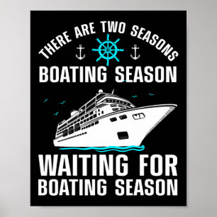 Poster Design Engraçado Para Homens Boater Lov