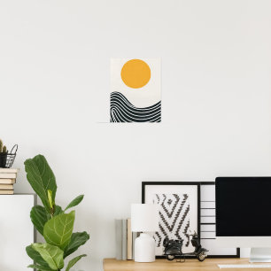 Poster Design Escandinavo Boho Moderno