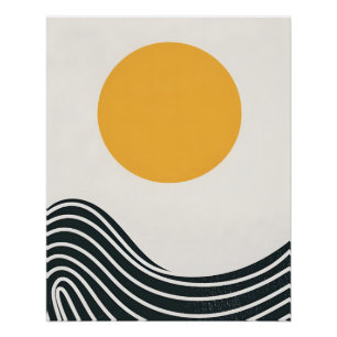 Póster Design Escandinavo Boho Moderno